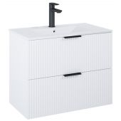 Roca Reef A857955529 szafka 80x45x63.5 cm podumywalkowa wisząca biała