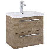 Roca Kwadro A857969808 szafka 60x38.4x53 cm podumywalkowa wisząca dąb