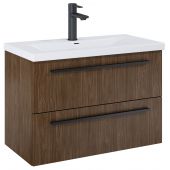 Roca Kwadro A857970540 szafka 79.8x38.4x53 cm podumywalkowa wisząca orzech