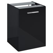 Roca Kwadro A857973351 szafka 39.8x38.4x53 cm boczna wisząca czarna