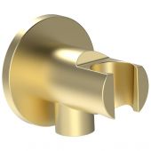 Roca Aqua A5B5250VA0 przyłącze kątowe z uchwytem złoty