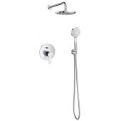 Roca L-20 A5D1809C00 zestaw prysznicowy podtynkowy z deszczownicą chrom