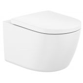 Roca Meridian A346747000 miska wc wisząca bez kołnierza ze spłukiwaniem wirowym biały połysk