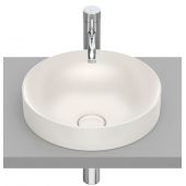 Roca Inspira A32752R650 umywalka 37x37 cm okrągła wpuszczana brąz/beż