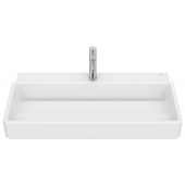 Roca Tura A327695000 umywalka 80x43 cm prostokątna ścienna-nablatowa biała