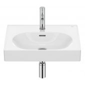 Roca Meridian A327741000 umywalka 55x46 cm prostokątna ścienna-meblowa biała