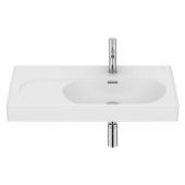 Roca Meridian A327744620 umywalka 80x46 cm prostokątna ścienna-meblowa biała
