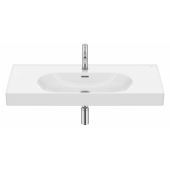 Roca Meridian A327746000 umywalka 100x46 cm prostokątna ścienna-meblowa biała