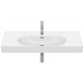 Roca Meridian A327746S00 umywalka 100x46 cm prostokątna ścienna-meblowa biała