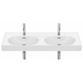 Roca Meridian A327747000 umywalka 120x46 cm owalna ścienna-meblowa biała