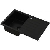 Ruvetti Axel 3001AXFB160W zlewozmywak granitowy 79x50 cm czarny