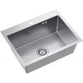 Ruvetti Look 5003LBS60W zlewozmywak stalowy 58x45 cm stal