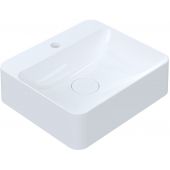 Ruvetti Arona DOLAR4539 umywalka 45x39 cm prostokątna nablatowa biała