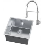 Ruvetti Cooksy Steel Chef LPCSC4444BSSE zlewozmywak z baterią stal/stal