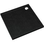 Schedpol Caspar New Black Stone 32330CST brodzik kwadratowy