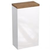 Strama Ovo 1260000 szafka 35.2x20x65.5 cm boczna wisząca dąb