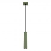 Sollux Lighting Karbon SL1611 lampa wisząca 1x10 W zielona
