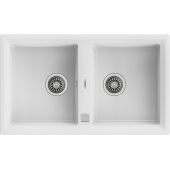 Teka Stone 115260012 zlewozmywak tegranit 86x51 cm biały