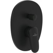Villeroy & Boch Antao TVT111001000K5 bateria wannowo-prysznicowa podtynkowa czarna