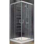 Besco Modern 185 MK80185C kabina prysznicowa kwadratowa 80x80 cm chrom