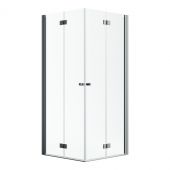 Radaway Nes Brushed GunMetal KDD-B 100241009201R drzwi prysznicowe 100 cm składane gunmetal szczotkowany/szkło przezroczyste