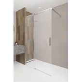 Radaway Essenza Pro KDJ 100941100101L ścianka prysznicowa 49 cm chrom połysk/szkło przezroczyste