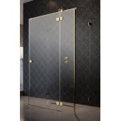 Radaway Essenza Pro Gold KDJ+S 100973900901R drzwi prysznicowe 90 cm uchylne