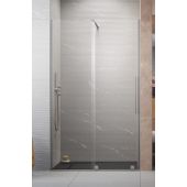 Radaway Furo Brushed Nickel DWJ 101075729101L drzwi prysznicowe 57.2 cm rozsuwane szczotkowany/szkło przezroczyste