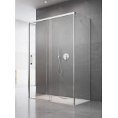 Radaway Idea KDJ+S 101161200101L drzwi prysznicowe 120 cm rozsuwane chrom połysk/szkło przezroczyste