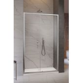 Radaway Premium Pro DWJ 10141600101L drzwi prysznicowe 160 cm rozsuwane chrom połysk/szkło przezroczyste