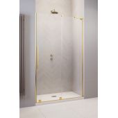 Radaway Furo SL Gold DWJ 103075720901R drzwi prysznicowe 57.2 cm rozsuwane złoty połysk/szkło przezroczyste