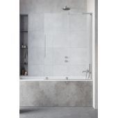 Radaway Furo SL Brushed Nickel PND II 103095889101R drzwi parawanu 58.8 cm 2-częściowy szczotkowany/szkło przezroczyste