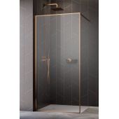 Radaway Modo F Brushed Copper II 104090859301 ścianka prysznicowa 85 cm miedź szczotkowany/szkło przezroczyste