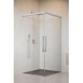 Radaway Idea 8 QL KDD 105901200101L kabina prysznicowa część lewa 120x120 cm kwadratowa chrom połysk/szkło przezroczyste