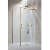 Radaway Idea Brushed Gold KDJ 3870429901R drzwi prysznicowe 120 cm rozsuwane złoty szczotkowany/szkło przezroczyste