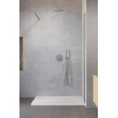 Radaway Modo New Brushed Nickel II 3891049101 ścianka prysznicowa walk-in 100 cm szczotkowany/szkło przezroczyste