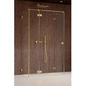 Radaway Essenza Pro Brushed Gold KDJ+S 100973909901L drzwi prysznicowe 90 cm uchylne