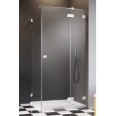 Radaway Essenza Pro White KDJ 100970900401R drzwi prysznicowe 90 cm uchylne do ścianki bocznej