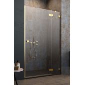 Radaway Essenza Pro Gold DWJ 100991200901R drzwi prysznicowe 120 cm uchylne do wnęki