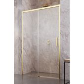 Radaway Idea DWJ Gold 3870140901L drzwi prysznicowe 100 cm rozsuwane do wnęki
