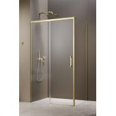 Radaway Idea Brushed Gold S1 3870519801R ścianka prysznicowa 80 cm złoty szczotkowany/szkło przezroczyste