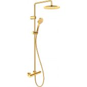 Duravit Shower Systems TH4282008034 zestaw prysznicowy ścienny złoty