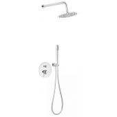 Ferro Ciriculus BCK7PSET1S zestaw prysznicowy podtynkowy z deszczownicą chrom
