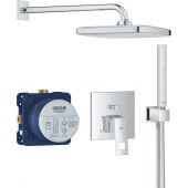 Grohe Eurocube 25239000 zestaw prysznicowy podtynkowy starlight chrome