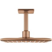 Grohe Rainshower 26481DL0 deszczownica z ramieniem 31x31 cm kwadratowa brushed warm sunset