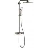 Grohe Euphoria 26507AL0 zestaw prysznicowy ścienny termostatyczny z deszczownicą brushed hard graphite