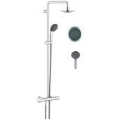 Grohe Vitalio Start Shower System 27960000 zestaw prysznicowy ścienny termostatyczny z deszczownicą starlight chrome