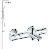 Zestaw Grohe Grohtherm 800 34567000 + Grohe New Tempesta 26381001