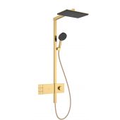 Hansgrohe Raindance Alive Q 24591990 zestaw prysznicowy ścienny termostatyczny z deszczownicą