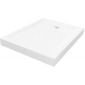 New Trendy Mild Stone B0527 brodzik prostokątny 90x80 cm biały